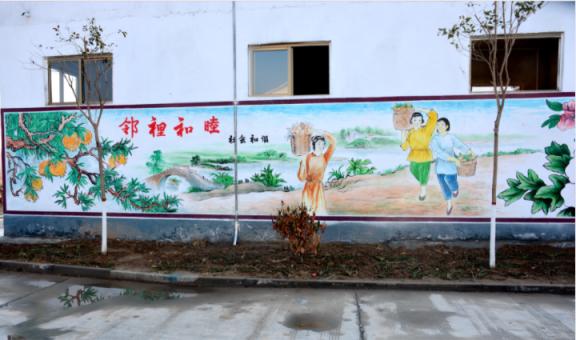 陇川乡镇文化墙 乡风文明焕发新活力