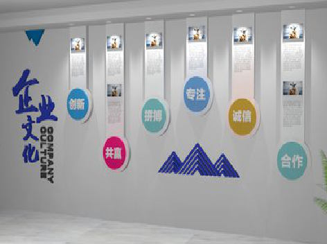 陇川企业文化墙需要传递什么办公文化？